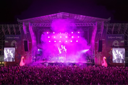 El escenario del Salinas Sound Festival en la pasada edición.