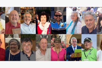 Los 16 galardonados con la Medalla del Patronazgo del Saliente de 2025.