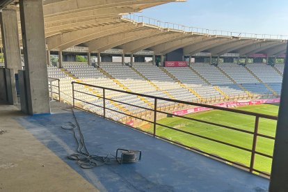 La casa de la Cultural Leonesa se sigue adaptando a las exigencias de la Liga Profesional.