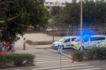 Imagen subida en redes sociales por una vecina de la zona tras el atropello.