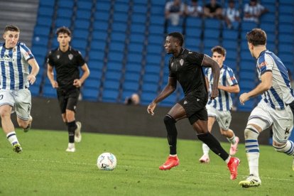 Corre y corre en cada partido pero no ha tenido la fortuna de marcar un gol.