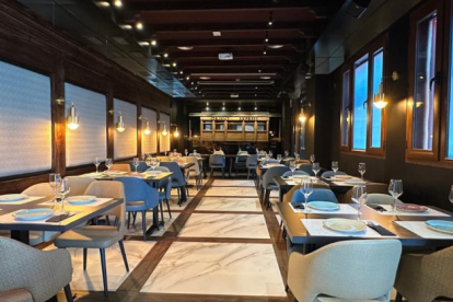 Interior del restaurante almeriense candidato a TheFork Awards.