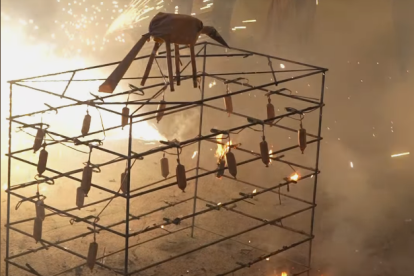 Imagen de archivo de la 'Quema de la zorra'