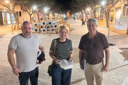 Visita a las obras del Paseo para comprobar la viabilidad de la carrera oficial a partir de 2026.
