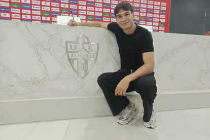 Un futbolista con las ideas muy claras y feliz en el club y en la ciudad. “Tengo todo aquí”.