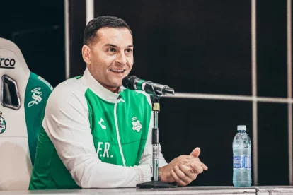 Francisco está feliz en México tras levantar al Santos Laguna.