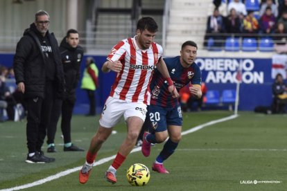 Portillo volverá al Mediterráneo con la camiseta de la SD Huesca.