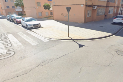 El siniestro ha tenido lugar en la calle Laroles.