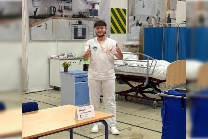 Leo Quesada, alumno del IES Albaida.