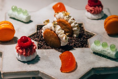 Uno de los platos del restaurante granadino que cuenta con una Estrella Michelín.