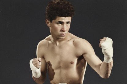 El boxeador almeriense José Bisbal Carrillo.