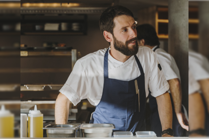 El almeriense Juan Vargas, cocinero en el Restaurante Kursaal, en San Sebastián.
