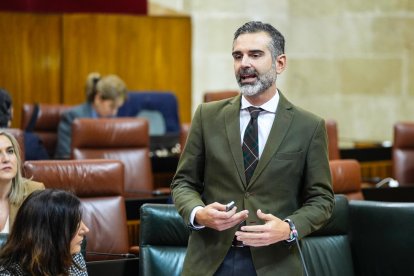 Ramón Fernández-Pacheco, ha explicado en el Parlamento de Andalucía el compromiso del Gobierno andaluz con el sector agrario y pesquero y el mundo rural