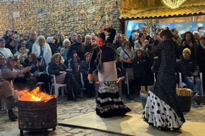 El flamenco llega a la Navidad en Mojácar.