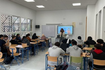 Una clase en el IES San Isidro de Níjar