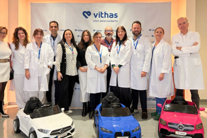 Equipo Vithas Almeria con ATAA Cars.