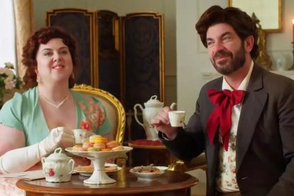 Lalachus y Arturo Valls en Crosso bar