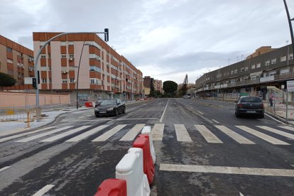 Así ha quedado la nueva Avenida del Mediterráneo en su tramo recién abierto al tráfico.