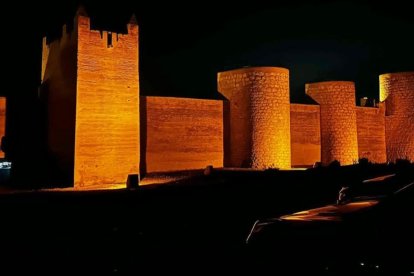 Imagen cedida por la Junta de Andalucía de la muralla del Cerro de San Cristóbal.