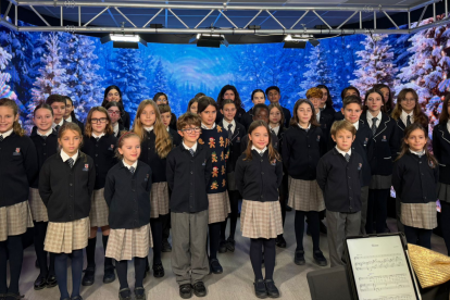 El coro de The British School of Almería.