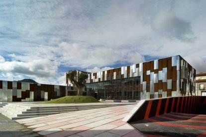 Vista exterior del centro de salud de Vélez-Rubio.