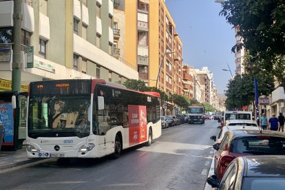 Autobuses urbanos en la capital almeriense