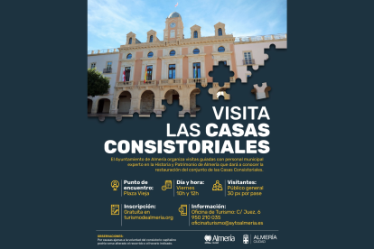 Cartel de las nuevas visitas guiadas al Ayuntamiento