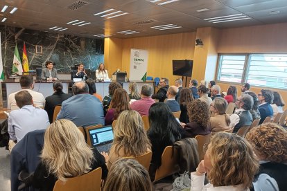 Decenas de profesionales de la Justicia han asistido a las jornadas de mediación en Almería.