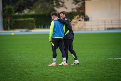 Rubi ha recuperado la sonrisa viendo la implicación de la plantilla.