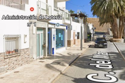 Imagen de la Administración de Loterías Nº1 de Carboneras.