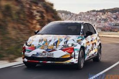 Imagen del ID Polo todavía camuflada que llega este año a Vera Import