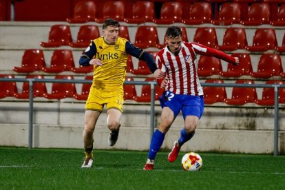 Marko Perovic ha mostrado todo su descaro en el Atlético.