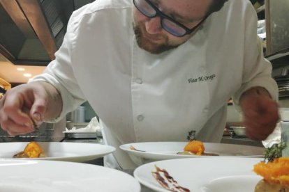 Imagen del chef almeriense Víctor Ortega.