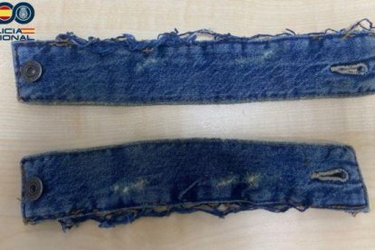 Utensilio casero empleado para cometer los hechos delictivos.