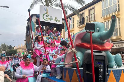 Carnaval infantil de Huércal-Overa en una edición anterior.
