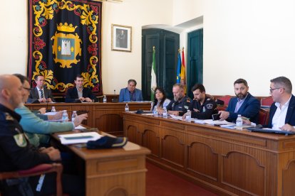 Junta Local de Seguridad en Níjar.