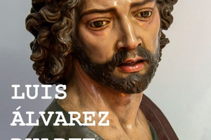 Fragmento del cartel de la exposición con el legado de Luis Álvarez Duarte