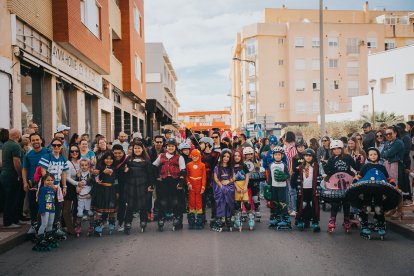 El carnaval en Roquetas de Mar.