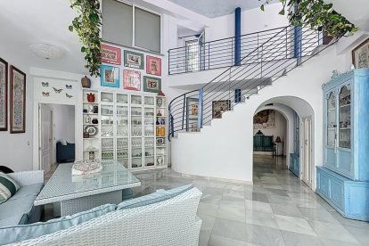 Imagen de uno de los espacios del chalet.