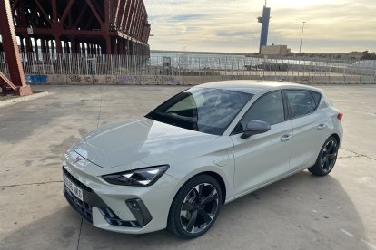 El CUPRA León ofrece  imagen deportiva por todas partes