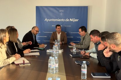 Reunión mantenida en Níjar para abordar el chabolismo