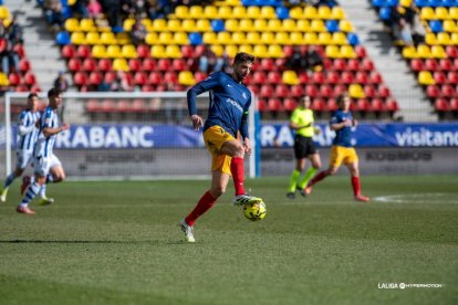 Edgar trabajó duro para hacerse con la titularidad en el Andorra.