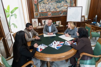 Reunión de trabajo en la Diputación de Almería