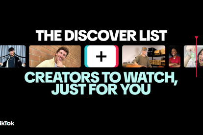 TikTok Discover List.