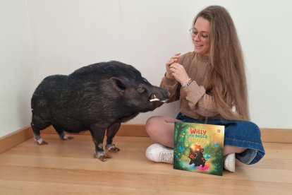 Lady Majareta (Estefanía Sanjuán) es la autora de ‘Willy no busca trufas’.