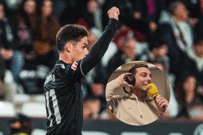 Sergio Arribas rescató al Almería y el Carrusel Deportivo celebró el empate rojiblanco en el Carlos Belmonte.