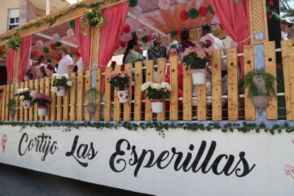 Carroza ganadora del primer premio en la pasada edición de San Marcos.