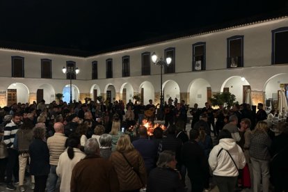 Celebración de los humarrachos en Berja.