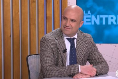 José Antonio García Alcaina, en un momento de la entrevista.