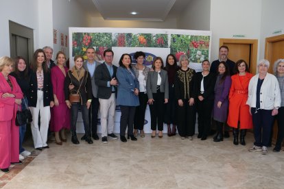 Foto en grupo de participantes en estas jornadas